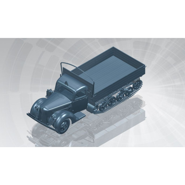 V3000S / SS M (Sd.Kfz.3b) Maultier, Німецький напівгусеничний вантажний автомобіль ІІ МВ 1/35 ICM 35412