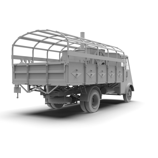 Gulaschkanone - Німецька мобільна польова кухня 1/35 ICM 35415