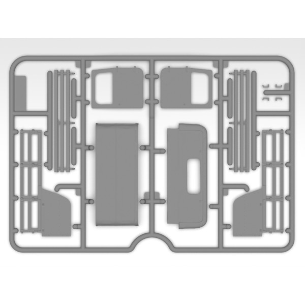 Cargo Carrier Humvee M1097A2 of the US Army 1/35 ICM 35436