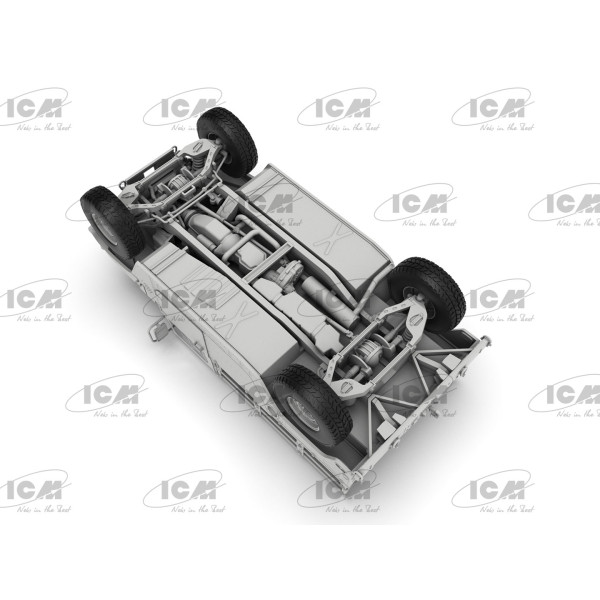 Cargo Carrier Humvee M1097A2 of the US Army 1/35 ICM 35436