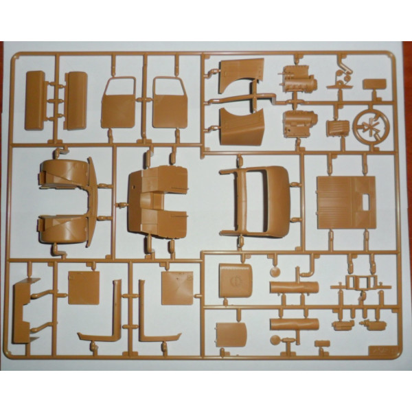 KHD S3000, Німецький армійський вантажний автомобіль ІІ МВ 1/35 ICM 35451