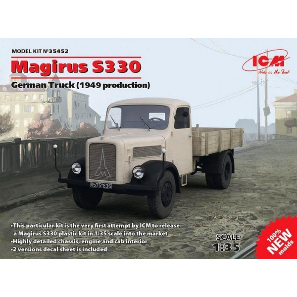 German Truck Magirus S330 (S-3000) (1949 production) 1/35 ICM 35452