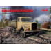 KHD S3000 / SS M Maultier, Німецький напівгусеничний вантажний автомобіль ІІ МВ 1/35 ICM 35453 KHD S3000 / SS M Maultier, Німецький напівгусеничний вантажний автомобіль ІІ МВ 1/35 ICM 35453