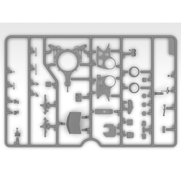 Збірна модель Sd.Kfz.3b with Flak 38 Truppenluftschutzwagen 1/35 ICM 35455