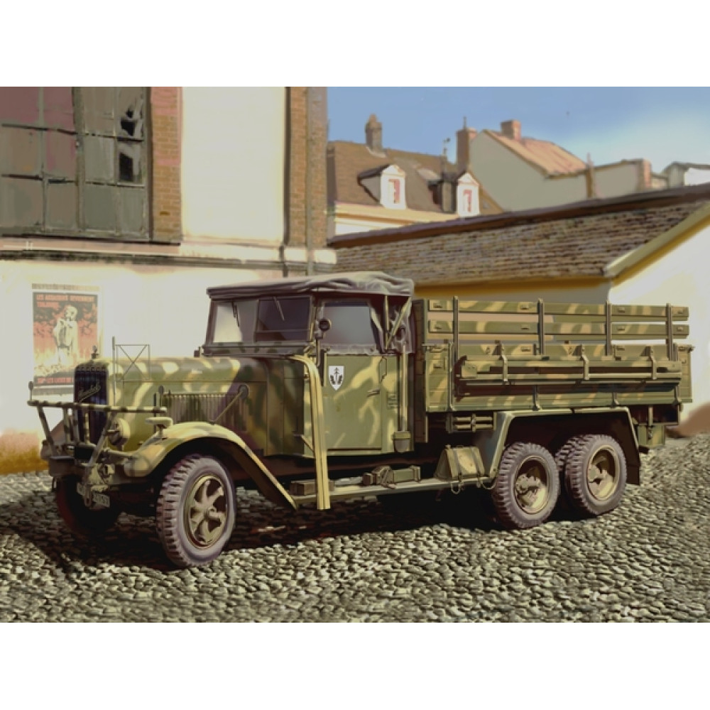 Henschel 33D1, Німецький армійський вантажний автомобіль II МВ 1/35 ICM 35466