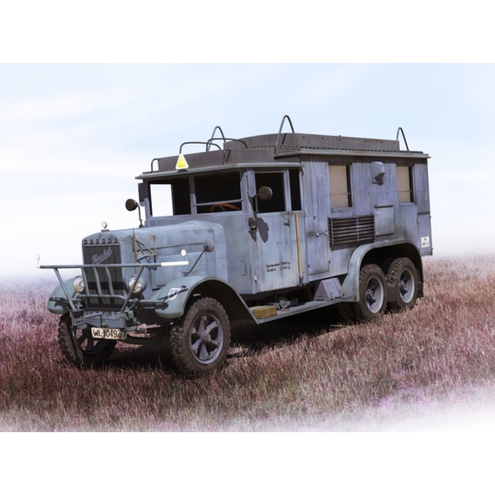 Henschel 33 D1 Kfz.72, Німецький автомобіль радіозв'язку ІІ МВ 1/35 ICM 35467