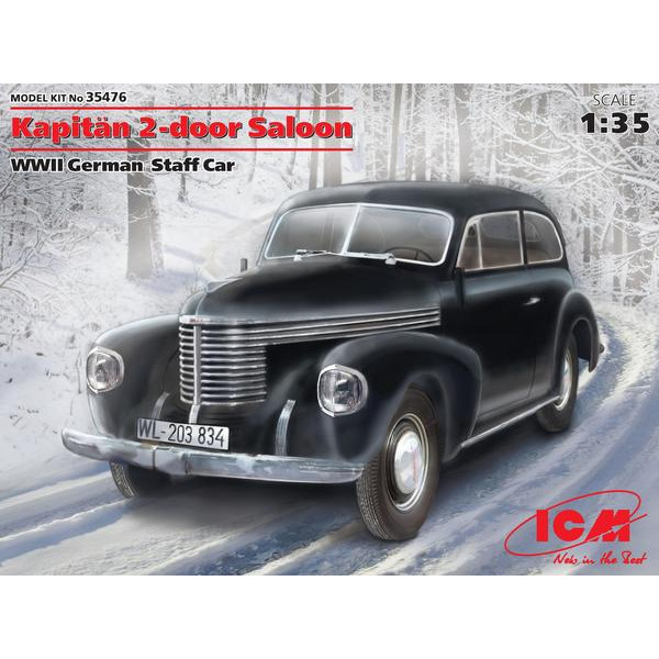 Kapitän Седан з двома дверима, Німецький автомобіль ІІ МВ 1/35 ICM 35476