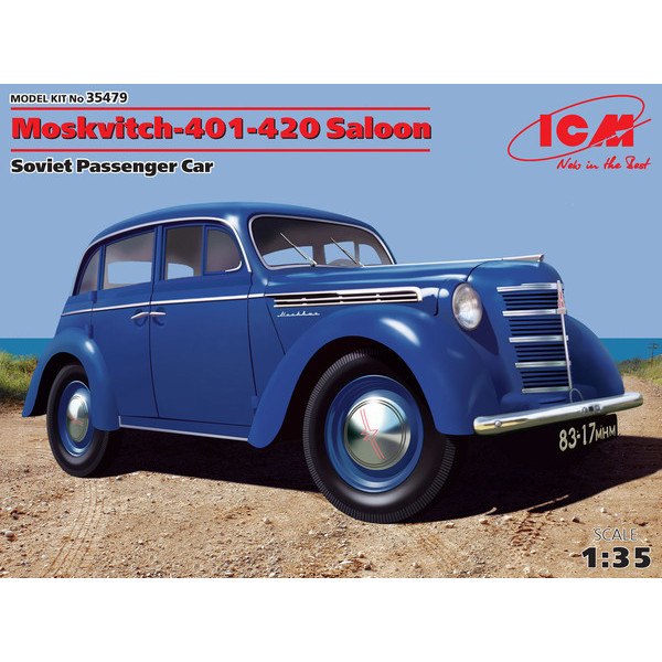 Москвич-401-420 седан, Вітчизняний пасажирський автомобіль 1/35 ICM 35479