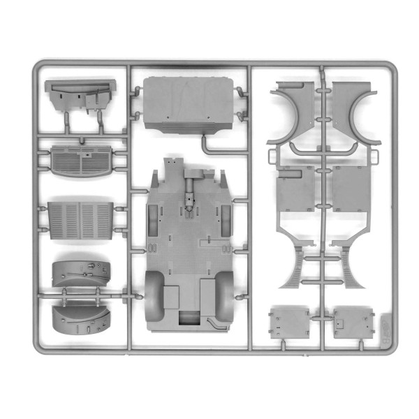 Kfz.70 з MG 34 Німецький військовий автомобіль 2СВ 1/35 ICM 35502
