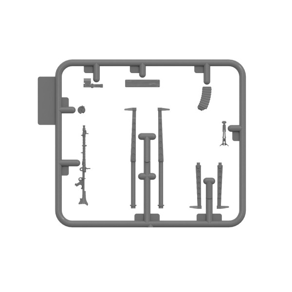Kfz.70 з MG 34 Німецький військовий автомобіль 2СВ 1/35 ICM 35502