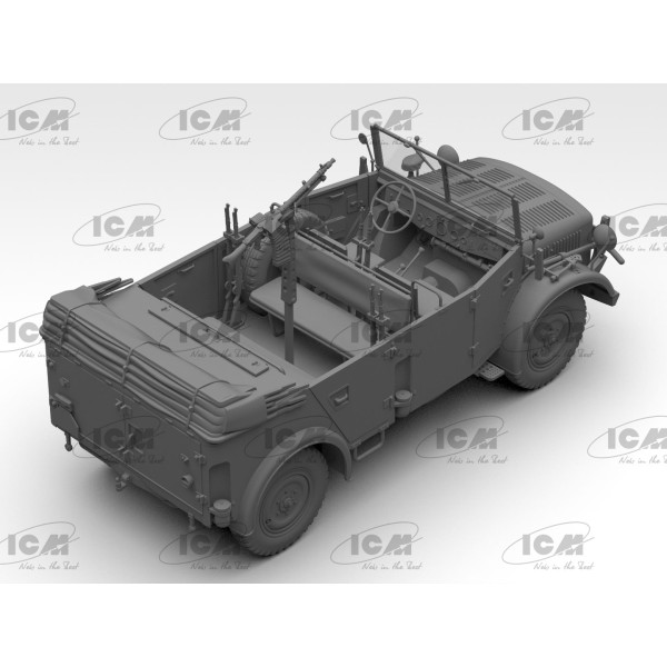 Kfz.70 з MG 34 Німецький військовий автомобіль 2СВ 1/35 ICM 35502