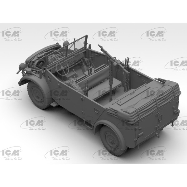 Kfz.70 з MG 34 Німецький військовий автомобіль 2СВ 1/35 ICM 35502
