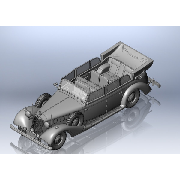 Typ 770K (W150) Tourenwagen, Автомобіль герм. керівництва ІІМВ 1/35 ICM 35533