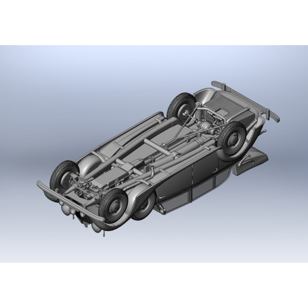 Typ 770K (W150) Tourenwagen, Автомобіль герм. керівництва ІІМВ 1/35 ICM 35533