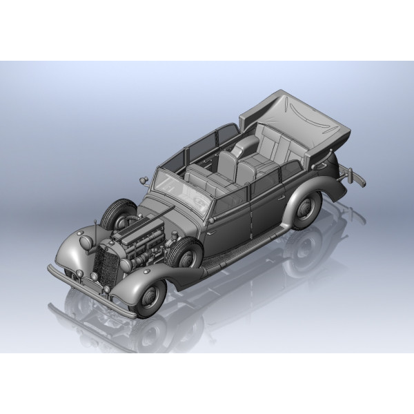 Typ 770K (W150) Tourenwagen, Автомобіль герм. керівництва ІІМВ 1/35 ICM 35533