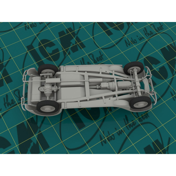 Typ 320 (W142) седан, Німецький легковий автомобіль ІІ МВ 1/35 ICM 35537