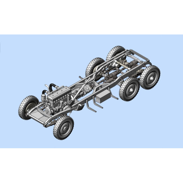 Typ G4 (Kfz.21), Німецький штабний автомобіль ІІ МВ 1/35 ICM 35538