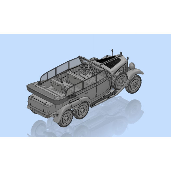 Typ G4 (Kfz.21), Німецький штабний автомобіль ІІ МВ 1/35 ICM 35538