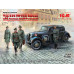 Тип 320 (W142) седан з німецьким штабним персоналом 1/35 ICM 35539