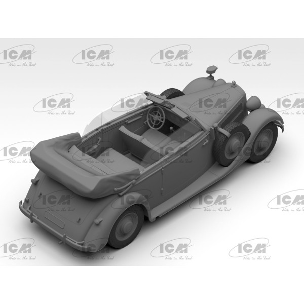 Кабріолет Typ 320 (W142) Німецький штабний автомобіль WWII  1/35 ICM 35540