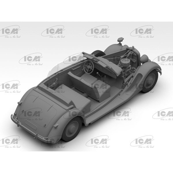 Кабріолет Typ 320 (W142) Німецький штабний автомобіль WWII  1/35 ICM 35540