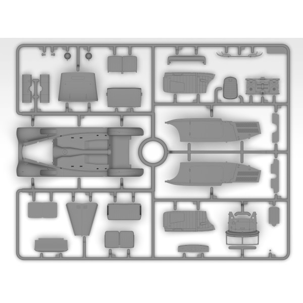 Typ 320 (W142) Cabriolet B Німецький легковий автомобіль 1930х 1/35 ICM 35543
