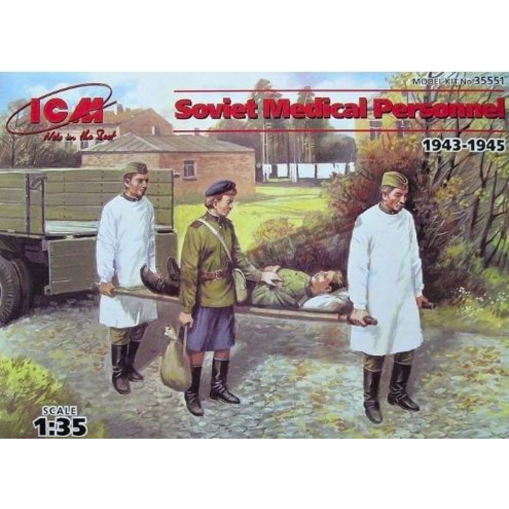 Радянський медичний персонал 1943-1945 1/35 ICM 35551