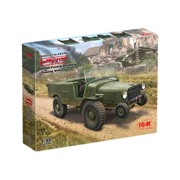 Laffly V15T Французький артилерійський тягач II МВ 1/35 ICM 35570