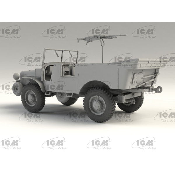 Laffly V15T з кулеметом Гочкиса II МВ  1/35 ICM 35572