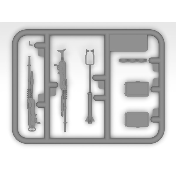Laffly V15T з кулеметом Гочкиса II МВ  1/35 ICM 35572