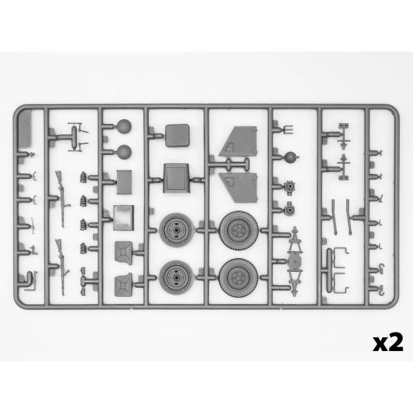 le.gl.Einheits-Pkw Kfz.4 з зенітною установкою 1/35 ICM 35584