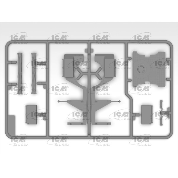 le.gl.Einheits-Pkw Kfz.4 з зенітною установкою 1/35 ICM 35584