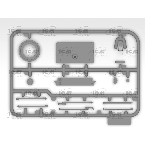 le.gl.Einheits-Pkw Kfz.4 з зенітною установкою 1/35 ICM 35584
