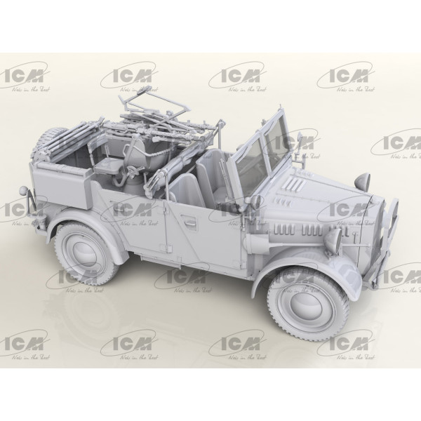 le.gl.Einheits-Pkw Kfz.4 з зенітною установкою 1/35 ICM 35584