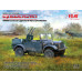 le.gl.Einheits-Pkw Kfz.4 з зенітною установкою 1/35 ICM 35584
