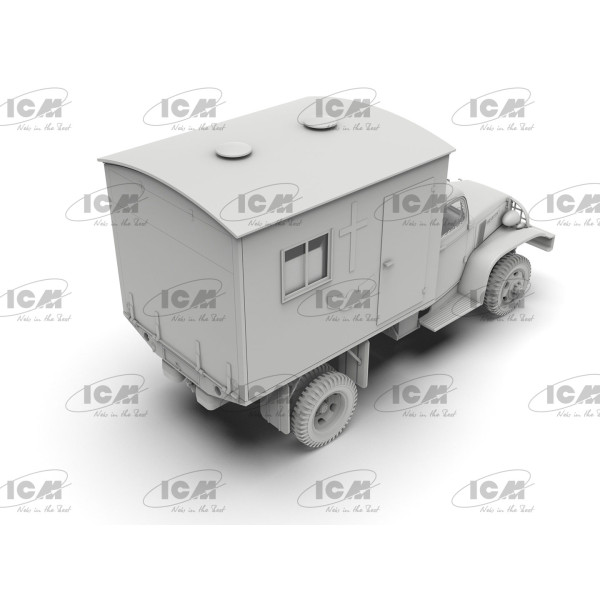 G7117 Мобільна каплиця британської армії 2СВ 1/35 ICM 35586