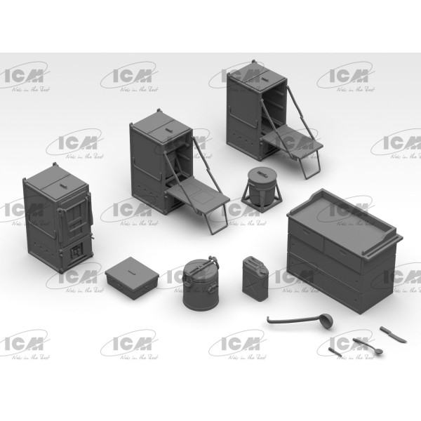 Кухонний фургон армії США 2СВ 1/35 ICM 35587