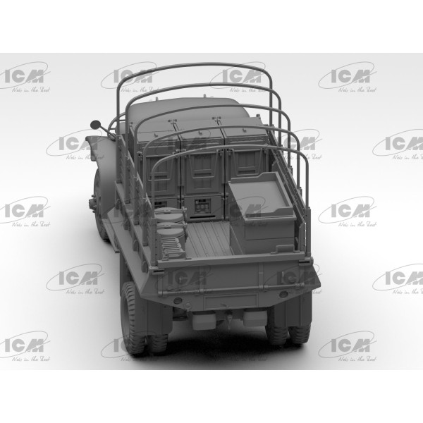 Кухонний фургон армії США 2СВ 1/35 ICM 35587