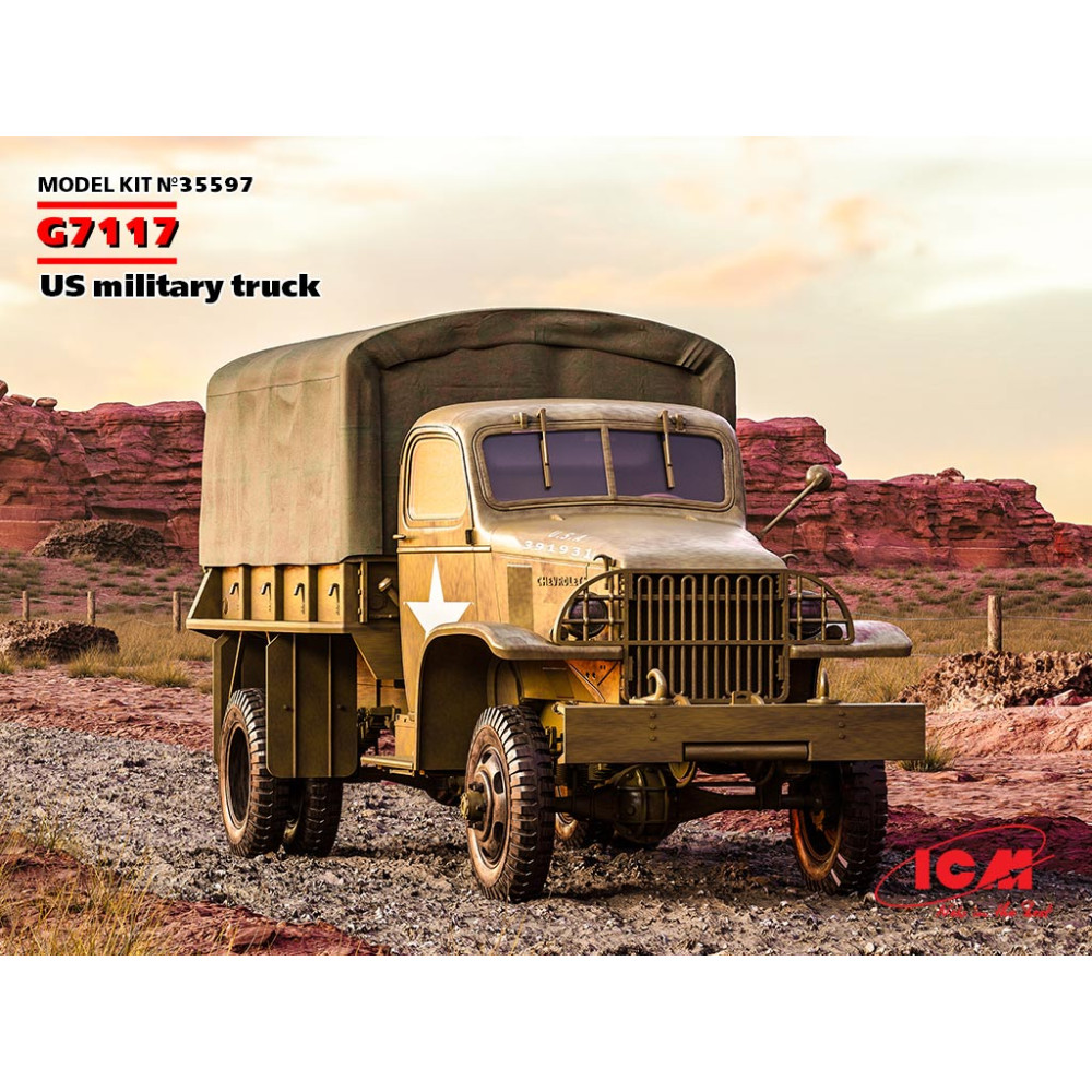 G7117, Військова вантажівка США 1/35 ICM 35597