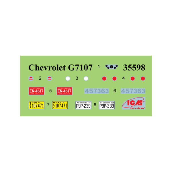 Truck G7107 1/35 ICM 35598