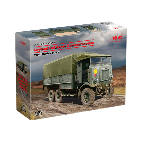 Leyland Retriever General Service Британський вантажний автомобіль IIМВ 1/35 ICM 35600