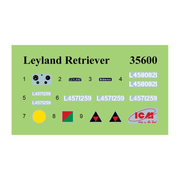 Leyland Retriever General Service Британський вантажний автомобіль IIМВ 1/35 ICM 35600