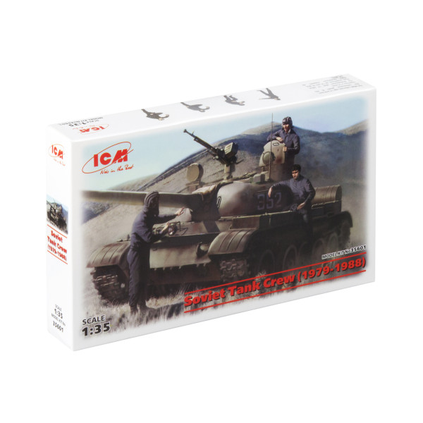 Радянський танковий екіпаж 1/35 ICM 35601
