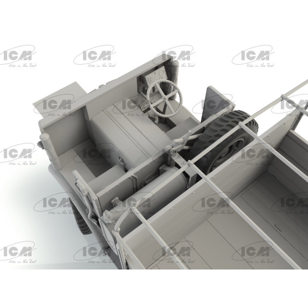 Leyland Retriever General Service (раннього виробництва) Британський вантажний автомобіль II МВ 1/35 ICM 35602