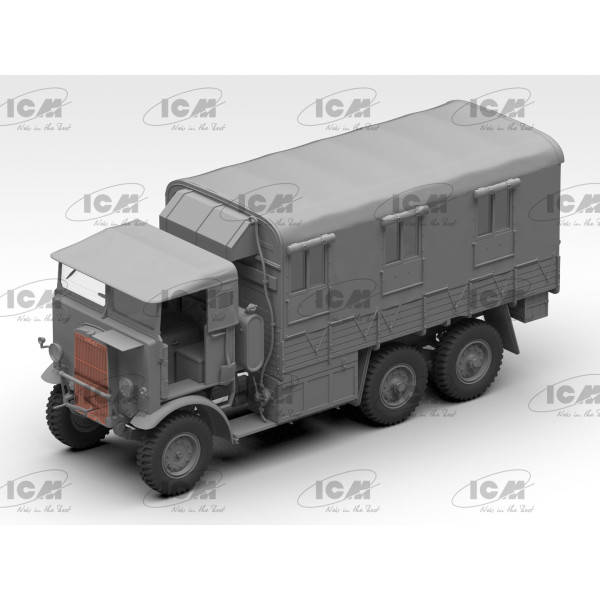 Мобільний офіс Монті - Британський вантажний автомобіль II МВ 1/35 ICM 35603