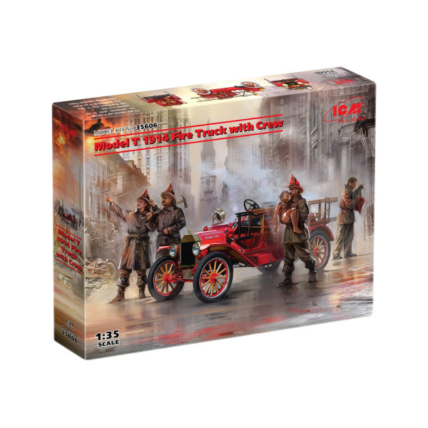 Пожежна машина Model T 1914 з екіпажем 1/35 ICM 35606