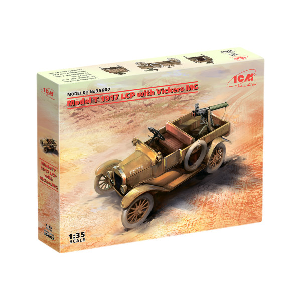 Model T 1917 LCP з кулеметом Vickers 1/35 ICM 35607