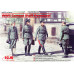 German Staff Personnel WWII  1/35 ICM 35611