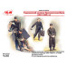 German Armoured Vehicle Crew (1941-1942) (4 figures and cat) 1/35 ICM 35614