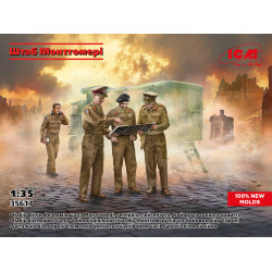 Montgomery’s Staff WWII 1/35 ICM 35617